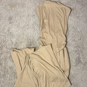 Source Unknown Tan Jumpsuit